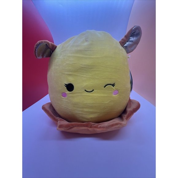 Squishmallow Bijan Octopus 12" in Inch Plush The Yellow Dumbo KellyToy - Picture 1 of 12